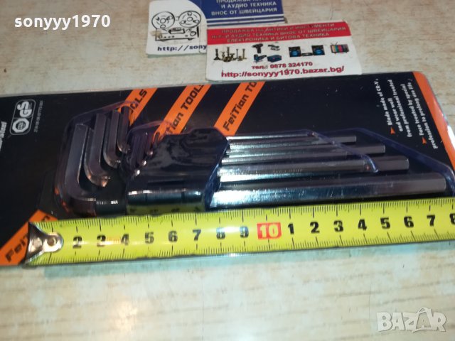 ШЕСТОГРАМИ-СРЕДЕН КОМПЛЕКТ 1911211251, снимка 2 - Други инструменти - 34858601