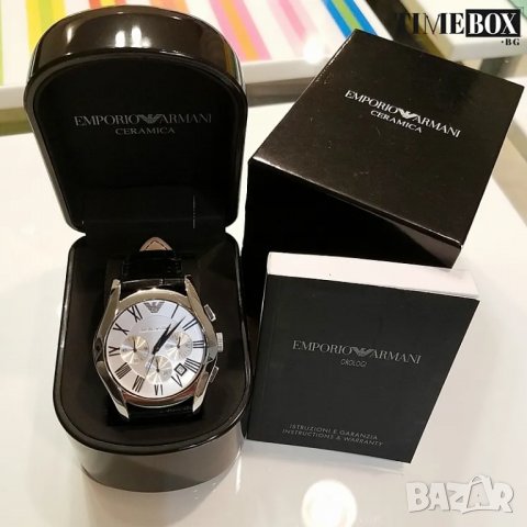 Emporio Armani AR0669 Valente Chronograph. Нов мъжки часовник, снимка 4 - Мъжки - 38800967