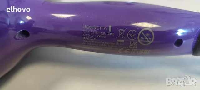 Сешоар Remington D3190, снимка 6 - Сешоари - 55948844