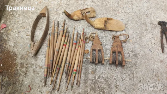 СТАРИ ВРЕТЕНА ПАЛАМАРКИ РОЛКИ ЕТНО ДЪРВЕНИИ, снимка 1