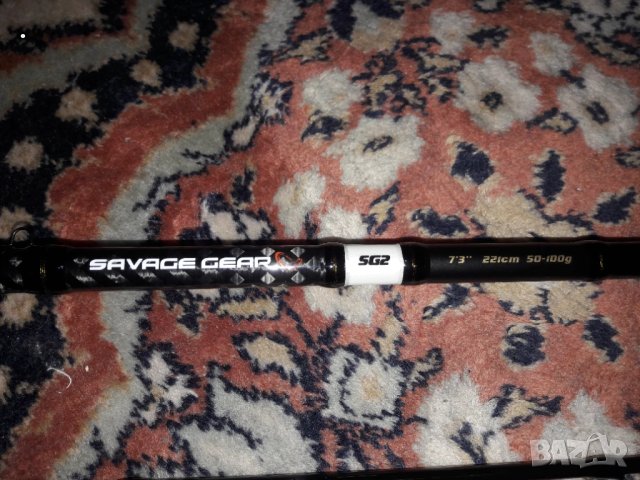 Спининг въдица Savage Gear SG2 2.21m 50-100g, снимка 8 - Въдици - 50867979