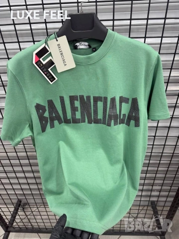Balenciaga 🔹Памучни 🔹 Топ Модели , снимка 3 - Тениски - 53685038