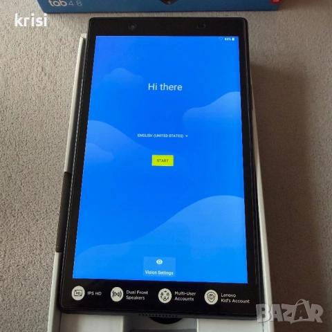 Таблет Lenovo tab 4 8” , снимка 7 - Таблети - 53506611