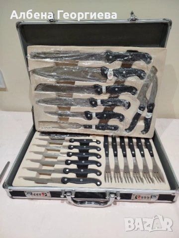 Нов комплект прибори SR KOCHMESER🍴- 24 части, снимка 2 - Прибори за хранене, готвене и сервиране - 53286349