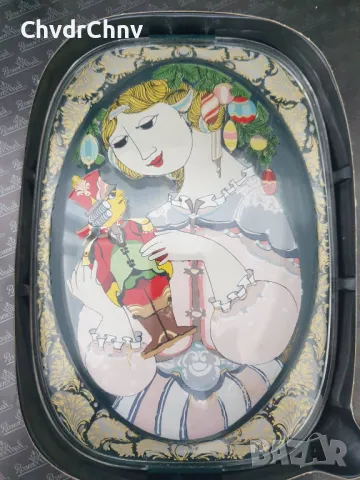 4бр Rosenthal Studio-Line Nutcracker/Розентал Бавария немска колекционерска стъклена картина-пано, снимка 5 - Картини - 48043741