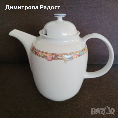 Порцеланови чайници с капаче! Състояние използвано като ново без забележки! , снимка 6 - Сервизи - 44693784