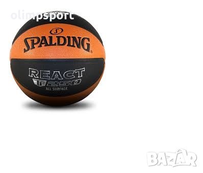 топка за баскетбол кожа нова Spalding tf 250 react размер 7, снимка 1 - Баскетбол - 40190475