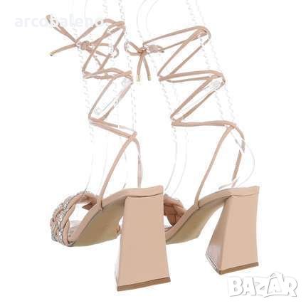 Дамски сандали на висок ток, 3цвята , снимка 12 - Сандали - 40442533