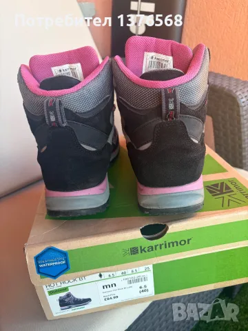 Karrimor Hot Rock ВТ дамски туристически обувки № 40, US 6.5, 25 см., снимка 2 - Други - 55729151