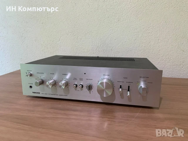 Продавам стерео усилвател Nikko NA-390, снимка 4 - Ресийвъри, усилватели, смесителни пултове - 51055208