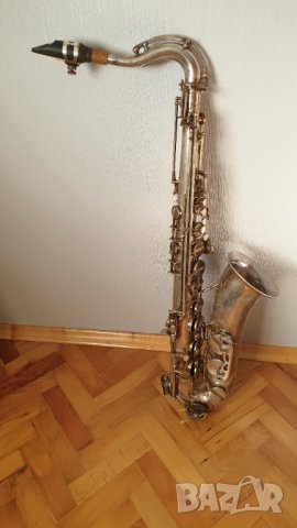 Посребрен саксофон Amati Kraslice Classic Deluxe