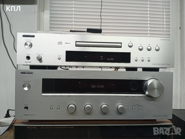 Комплект ONKYO усилвател TX-8020 и CD C-7030, снимка 3 - Ресийвъри, усилватели, смесителни пултове - 53353912