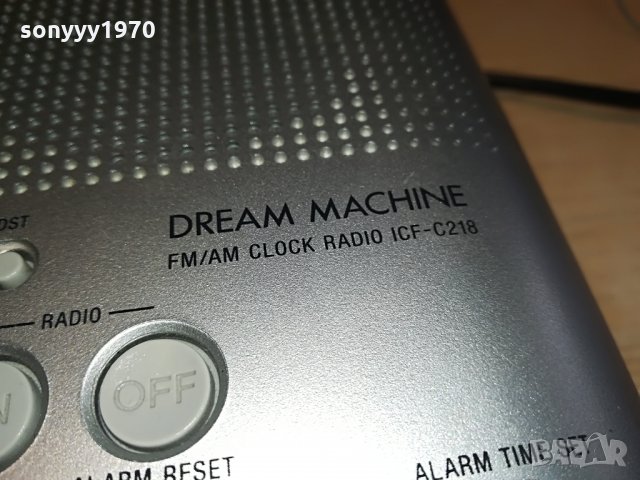 sony icf-c218 radio clock dream machine-внос swiss 0403221839, снимка 10 - Радиокасетофони, транзистори - 35994024