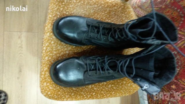 дамски боти тип кубинки