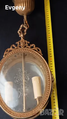 Антична лампа 18-19 век, снимка 2 - Антикварни и старинни предмети - 48821160