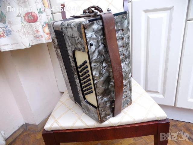 Акордеон Weltmeister – винтидж украса, декор - дом или заведение, снимка 9 - Декорация за дома - 51690723