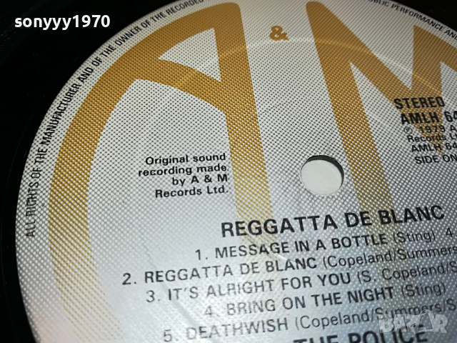 SOLD-THE POLICE-ENGLAND 2103222027, снимка 18 - Грамофонни плочи - 36186533