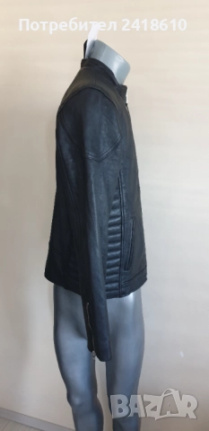 Schott LC Breaker Leather Jacket Mens Size М  НОВО! ОРИГИНАЛ! Ест. кожа!, снимка 4 - Якета - 51571453