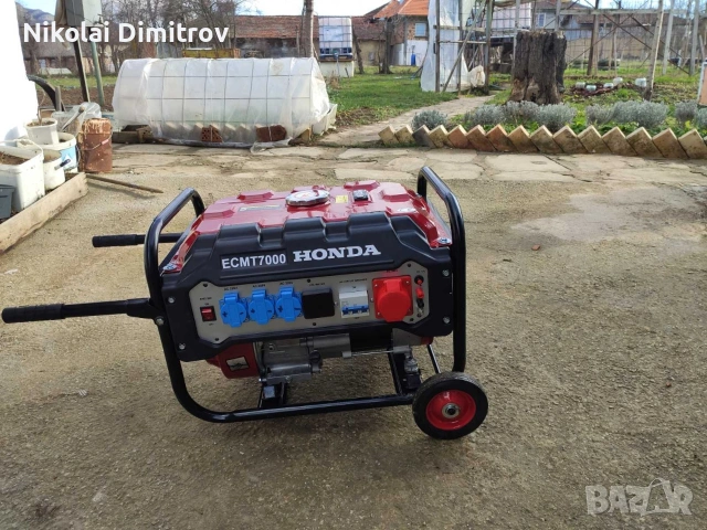 продавам генератор Honda /трифазен, снимка 2 - Генератори - 53128212