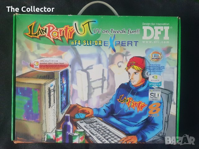 ⚡⚡⚡ LanParty NF4 SLI-DR eXpert⚡⚡⚡ , снимка 3 - Дънни платки - 39153880