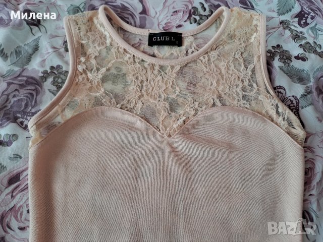 Рокля с дантела, Xs/S размер, снимка 3 - Рокли - 41713762