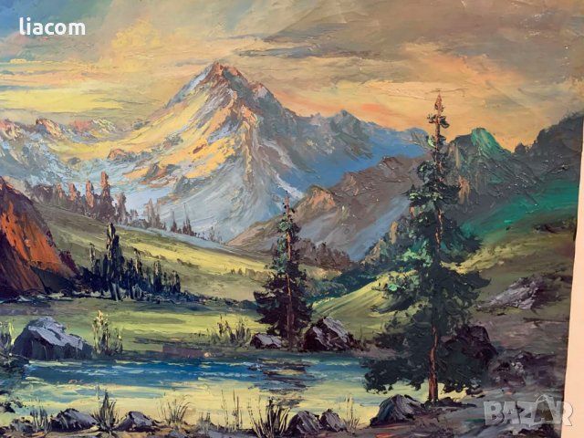 Картина ИВАН КИСЬОВ масло, снимка 5 - Картини - 33816130