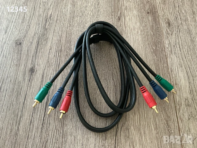 Видео кабели RGB към RGB, снимка 2 - Стойки, 3D очила, аксесоари - 51251642