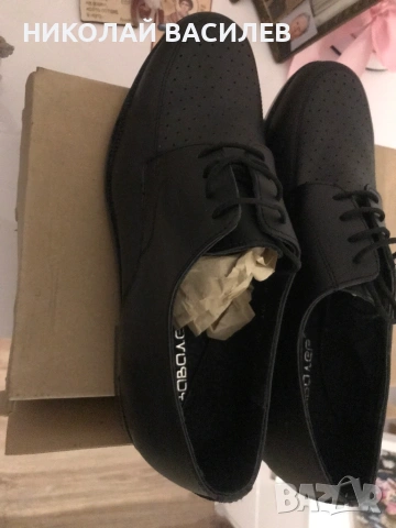 Кожени   44   номер / Нови  обувки  Кавалер  на  дупки : Сезон пролет / лято  ., снимка 13 - Официални обувки - 53787949