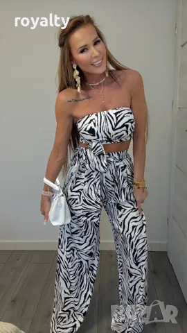 Стилен дамски комплект , снимка 2 - Комплекти - 50394580