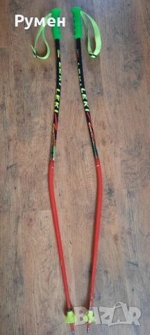 Състезателни щеки LEKI 125см., снимка 4 - Зимни спортове - 53404262
