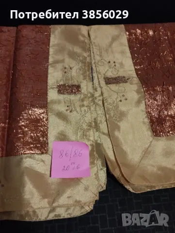 покривки от плат с ламе, снимка 2 - Платове и дамаски - 48694928