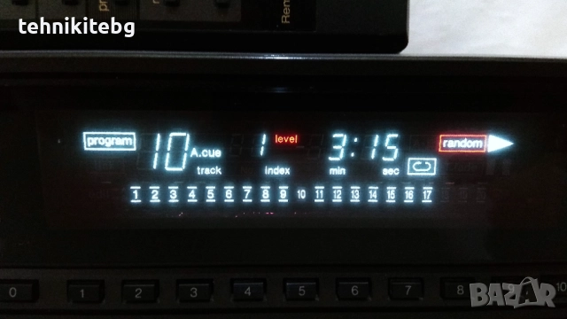 ⭐⭐⭐ Technics SL-P377A ⭐⭐⭐ Хубав CD плеър с дистанционно, като нов, снимка 4 - Ресийвъри, усилватели, смесителни пултове - 32967553