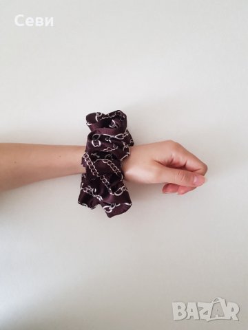 Скрънчита за коса , снимка 8 - Аксесоари за коса - 33073862