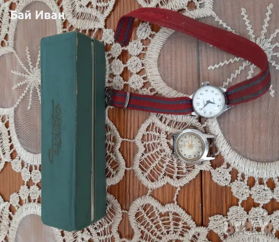 Дамски ръчен механичен часовник 2 броя - Чайка - топ цена !, снимка 8 - Дамски - 47338492