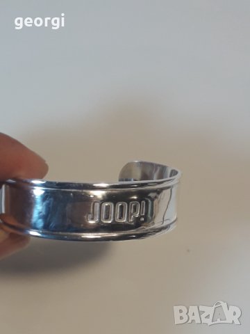 Сребърна гривна и пръстен Joop!, снимка 6 - Гривни - 39047989