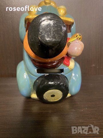 Стара керамична статуетка патици касичка внос от Франция, снимка 5 - Декорация за дома - 35669818