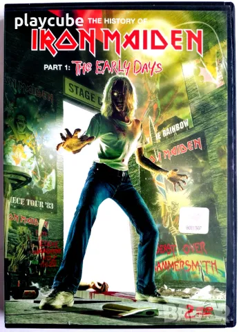 Iron Maiden - The Early Days na 2 DVD - БГ издание, снимка 1