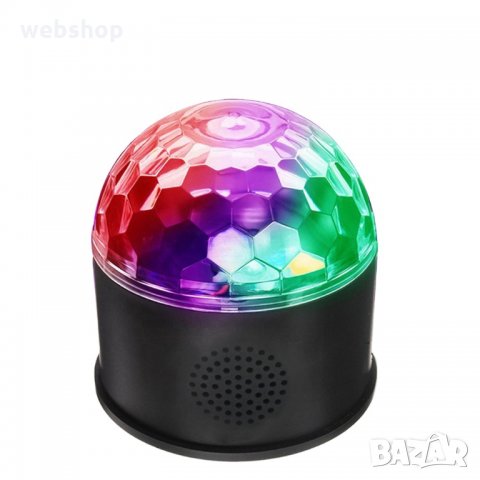 ДИСКО ПАРТИ LED ЛАМПА 9 ЦВЯТА DISCO PARTY LIGHT, снимка 7 - Други стоки за дома - 35727742