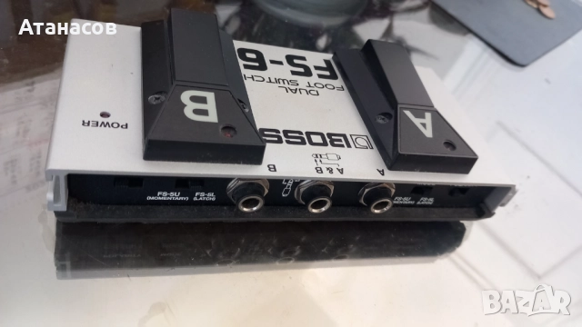Dual Footswitch BOSS FS-6  - 90лв., снимка 3 - Други - 52109620