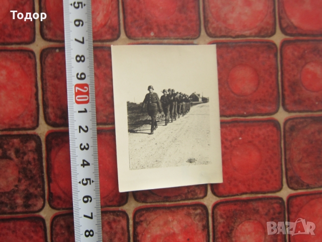 Картичка снимка немски войник 3 райх а5