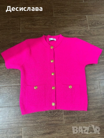 Плетена жилетка Зара