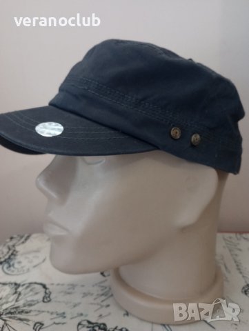 Шапка с малка козирка Тъмносива, снимка 2 - Шапки - 41421586