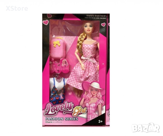 Изящно красива кукла с аксесоари, снимка 2 - Кукли - 51896091