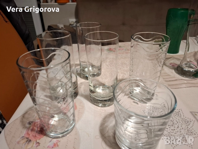 Продавам стъклени и порцеланови чаши, снимка 3 - Чаши - 52509074