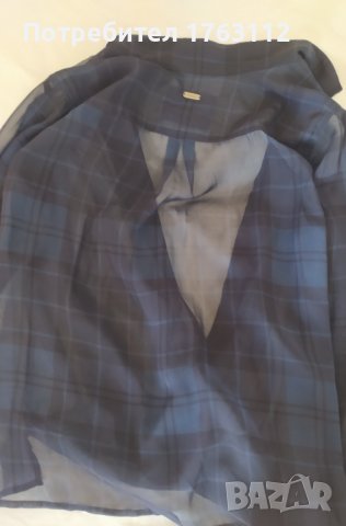 Barbour риза, прозрачна, обличана веднъж за повод , снимка 3 - Ризи - 42427598
