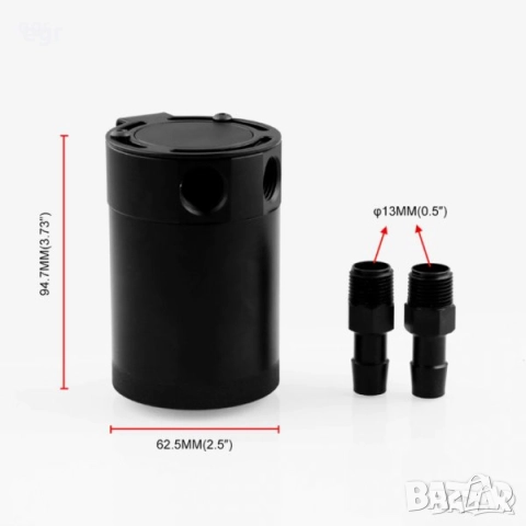 Ойл кеч кен Маслен сепаратор oil catch can CCV  PCV, снимка 2 - Части - 52801808
