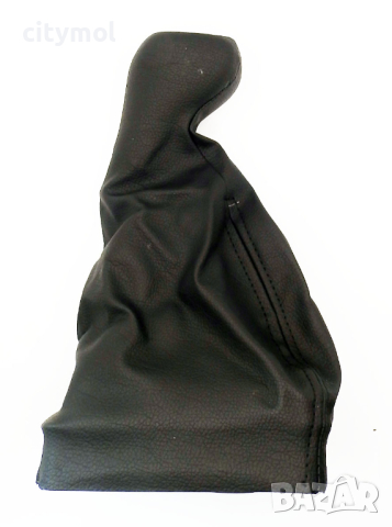 Кожена топка с маншон за скоростен лост за MERCEDES AVANGARDE W210, W202, W208, 5-скорости