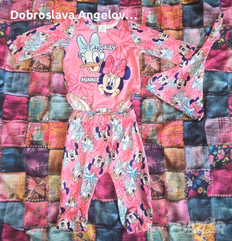 Детски комплект 0-3 месеца - боди, ританки и шапчица, снимка 2 - Комплекти за бебе - 51942435