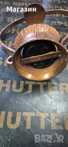 Меден свещник , снимка 6 - Антикварни и старинни предмети - 53004147