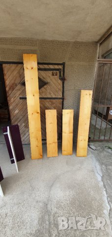 Продавам дървени рафтчета за стена различни размери, снимка 1 - Етажерки - 42141936